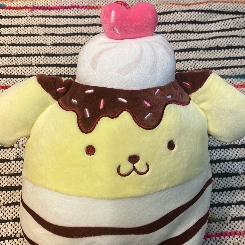 Sanrio Squishmellow Pompompurin 11” plush - Picture 2 of 9